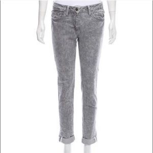 SANDRO Gray Acid Wash Denim Jeans 30